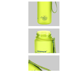 Sports Water Bottle 500ML Outdoor Travel Portable Leak-proof Beverage Appliance